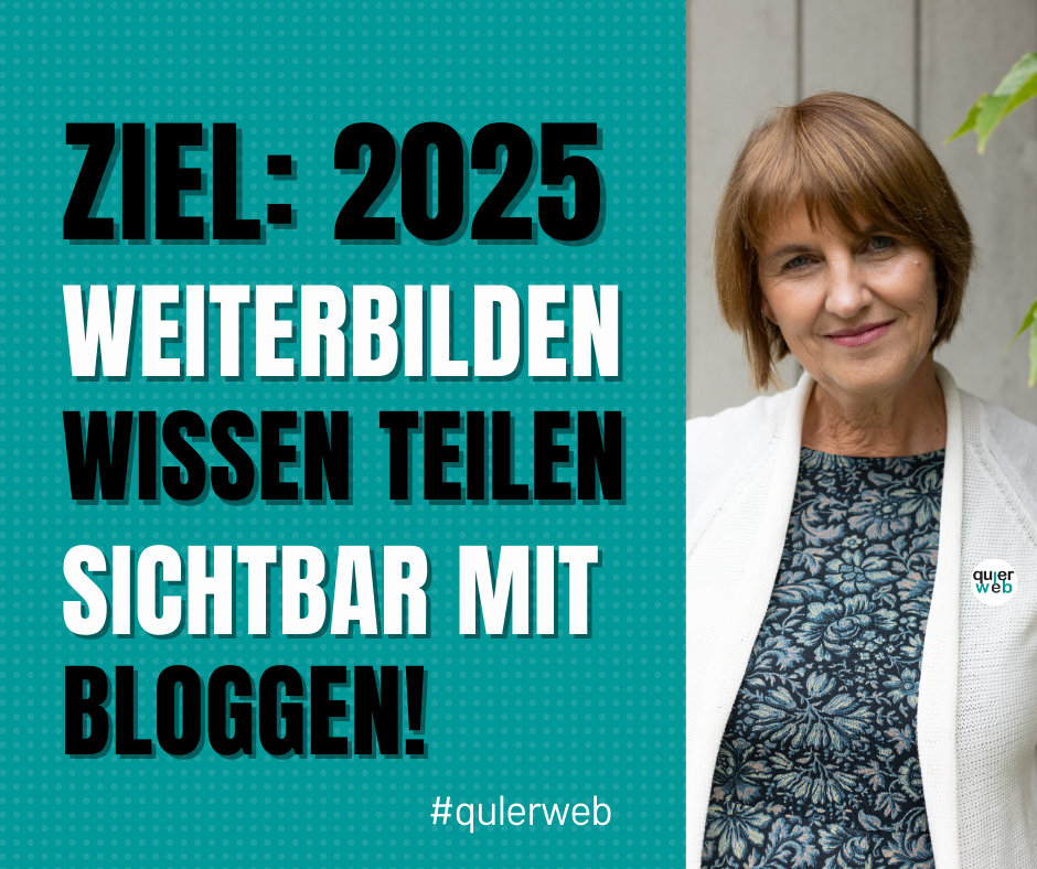 Meine Ziele für 2025: Weiterbilden, Wissen teilen und sichtbar werden