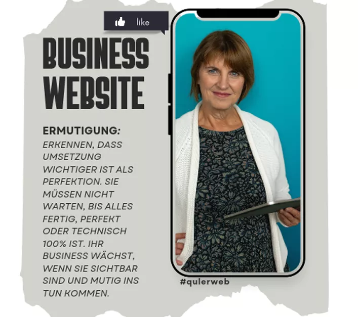 Business Website - CREATED WITH YOU - starten Sie und gestalten Sie Ihre ganz persönliche Website.
