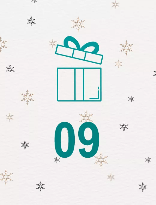 Adventskalendertür 09