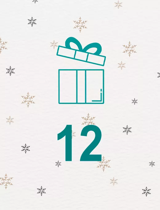 Adventskalendertür 12